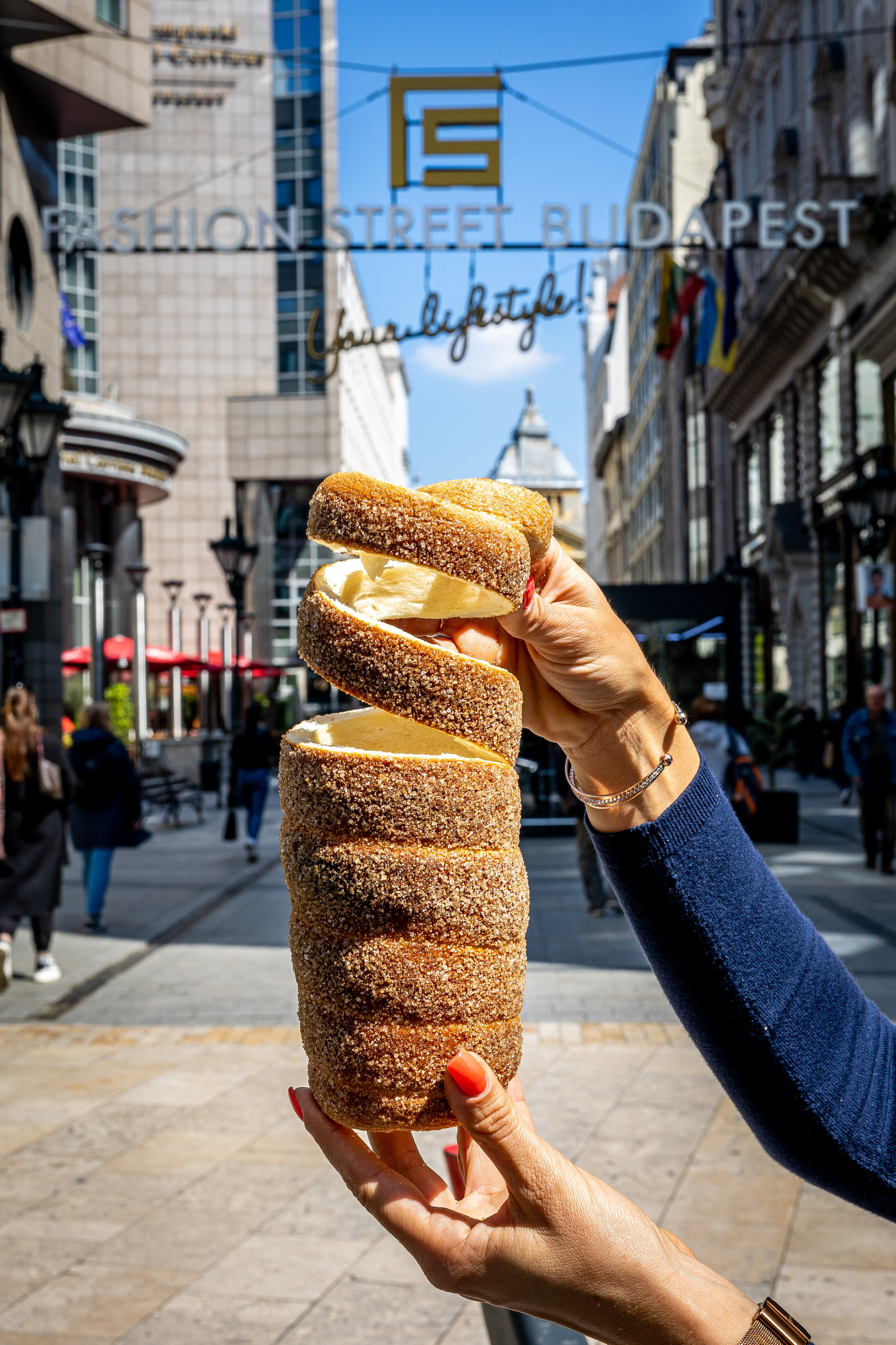 Chimney Cake Shop Fashion Street Budapest